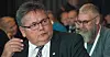IRONISK TAKK: - Takk til Frp for at vi ikke har loven om norske lønns- og arbeidsvilkår på plass allerede, sa Sjømannsforbundets leder, Johnny Hansen, da han åpnet forbundets landsmøte i Tromsø i dag.