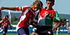 Duell: Aleksander Tanfi på Brandbu IF i duell mot Ibrahim Nasser på Palestina Peace Hope under finalen på Norway Cup i 2006.