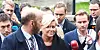 Siv Jensen havnet nylig i en krangel med SSB-direktør Christine Meyer.