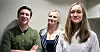 UNGDOMSDEBATT:  Ina Rangønes Libak (AUF, t.h.)), Andreas Sjalg Unneland (SU) og Ada Arnstad (Senterungdommen) debatterte framtida på Kartellkonferansen.
