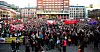 Markeringen av kvinnedagen i 2019 på Youngstorget i Oslo.