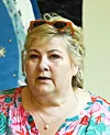 Høyre-leder Erna Solberg.