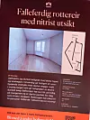 ROTTEREIR: Kva har unge på bustadjakt i Oslo råd til? Om du har vanleg løn og ingen kausjonist, blir det eit rottereir med knirkegolv. I følge det Fagforbundet Ung meiner er den erlege teksten til boligannonsa til ein overkommeleg plass å bu i Oslo. Bildet er frå bolig-kampanja til Fagforbundet Ung.