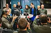 Partene i arbeidslivet sammen med arbeidsminister Tonje Brenna (Ap) etter bruddet i IA-forhandlingene.