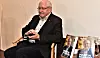 Martin Kolberg under lanseringen av boka «Tillitsmannen»