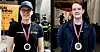 Thomas Christensen og Ruben Hagevik Åsheim tar med seg gullmedaljer hjem.
