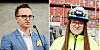Adam Chylinski  og Kristine J. Wendt får Stockmanns Hammer 2019.