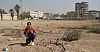 FRA KRIGSRAMMET BY TIL FOTBALLBY. Rohat fra Sports- og ungdsomsetaten i Raqqa by på området som kan bli fotballbanene i den syriske byen, som nå bygges opp igjen etter  borgerkrigen..