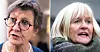 FORBUNDSLEDERE: Mette Nord (Fagforbundet) og Ragnhild Lied (Unio)