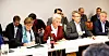 UTSATT: Partene trenger mer tid på å finne løsningen for særalderspensjon i offentlig sektor. Forhandlerene (f.v.) Mette Nord, (Fagforbundet/LO Kommune), Peggy Hessen Følsvik (LO) og Egil André Aas (LO Stat) har nå fram til februar til å finne løsninger med staten.