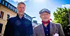 Fellesforbundets leder Christian Justnes (til venstre) mener Lars Maman og Fair Play gjør en viktig jobb for et arbeidsliv uten kriminelle aktører.