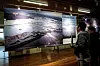 Bilde av tsunamiens herjinger - på museum i Fukushima