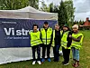 Scandic Lillehammer er et stort hotell, og klubben har 32 medlemmer. På streikevakt denne hustrige maidagen er (fra venstre) Dai Truong, Steinar Haug, Eli Kristin Libakken, Thu Ha Thi Le og Van Dinh,
