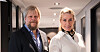 Forbundsleder Torfinn Håverstad og nestleder Bianca Fedje.