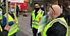 Dan Christian Torres Legaspi (i midten) er nyvalgt regionstillitsvalgt i Securitas.