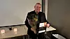 50-årsjubilant: Svein Tormod Velsvik fikk forbundets diplom for å ha vært medlem i hele 50 år!