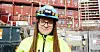 DÅRLIGE BRAKKEFORHOLD: Kristine Jensen Wendt har jobbet på bygg og anlegg siden 2009. Hun etterlyser bedre brakkeforhold for kvinnelige arbeidere. Her er elektrikeren i brakka på Prosjekt Nye Nasjonalmuseet i Oslo, som åpner om ett år.