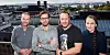 TØFFE UKER: Rune Frengstad fra Aleris Midt-Norge, Thomas Kleppe fra Aleris Oslo Øst, Arne Aarhus fra Aleris Nord-Norge og Veronica Nygaard fra Aleris Vest, har stått med 2500 ansatte i mediestorm.