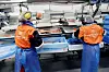 De 130 arbeidsplassene her ved Marine Harvests filétfabrikk på Eggebøneset i Herøy kan stå i fare dersom regjeringas forslag om å oppheve den såkalte Lakesforskriften blir vedtatt.