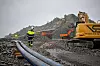 2024: Byggingen av Equinors karbonlagringsterminal i Øygarden har så vidt startet. Ingeniør Nils Ottar Ekerhovd og de andre ansatte ser fram til å ta imot de første båtene med flytende CO₂ sommeren 2024.