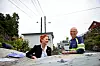 REKOMMUNALISERING: Varaordfører Charlotte Therkelsen Sætersdal sammen med Petter W. Baann fra kommunens renseanlegg.
