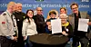 GARANTERER LÆREPLASS:(Fv.) Tom andersen, Frode Andersen, Victoria Linckert-Nielsen, Charles Galaasen, Åshild Egeland, May-Britt Christensen, Quivin Nilsen og John Arve Eide.