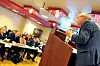 UTFORDRING: Aps Martin Kolberg sier det krever mye av venstresida å stå i mot små og store angrep som kommer framover.