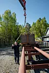 WESTERN EXPRESS: Knut Gresdal og Jan Gulbrandsen er spente på hvordan koronatiltakene i parken kommer til å funke i praksis.