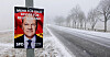 En valgplakat av Tysklands forbundskansler og sosialdemokrat, Olaf Scholz, festet på en lampestolpen i Oberreifenberg nær Frankfurt, Tyskland.