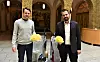 Renholder Przemek Dawiczevski og Aps stortingsrepresentant Torbjørn Vereide.