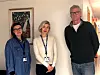 Grorud barnevernstjeneste stiller til intervju med fagutvikler Juni Håseth Gurvin (t.v), avdelingsleder Gitte Kristin Evensen og barnevernsleder Carl-Magnus Hammarström.