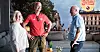 Else Marie Eide (sekretær) og Glenn Holter (nestleder) er glad for jobben klubbleder Gøran Nyberg har gjort for Freia den siste uka.