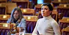 Stortingsrepresentant Anna Molberg (H) under Stortingets muntlige spørretime.
