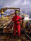 Etter år med behandling og opptrening, var oljearbeideren tilbake på sokkelen i fjor høst.