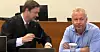 Jonny Enger sammen med advokat John Christian Elden fra da saken ble behandlet i Borgarting lagmansrett