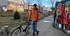 176 KRONER TIMEN: – Jeg håper andre online-portaler i bransjen følger etter og gir sine bud anstendige lønnsvilkår, sier Just Eat-budet Rasmus Emil Hjort. Den nye tariffavtalen betyr drøyt 176 norske kroner i timen, uansett antall leveranser for sykkelbudene i Just Eat.