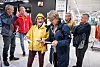 PÅ VALGSTAND: Her dukket Trude Brosvik (KrF) og Reidar Sandal (Ap) opp.