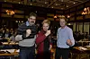 TENT: Peggy Følsvik (LO sentralt), Odd Helge Henriksen (LO Stat Agder) og Bjørn Åge Nilsen (LO Kristiansand) engasjerte mange på AML-seminar i Kristiansand i dag.