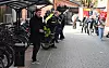 Kevin Ørjansen Karlsen holdt appell i forbindelse med fanemarkeringen.