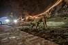 TUNNELARBEID: Søkshunder brukes aller mest i tunneler, men er også på jobb på andre anleggsområder.