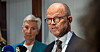 Peggy Hessen Følsvik og Ole Erik Almlid står fortsatt hver på sitt i striden om sykelønna.