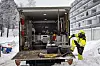 OPP: Alt utstyr, verktøy, jord, grus, både nytt og gammelt skal inn i bilen.