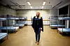 JOBBER MED FRIVILLIGE: Linda Nilsen er, som den første i Norge, ansatt som frivillighetskoordinator på full tid på et mottak. Hun er også fungerende mottaksleder når det trengs.