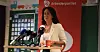 Tonje Brenna presenterte partiprogrammet på sin gamle skole, Rosenholm skole på Holmlia.