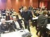 Kommunal og moderniseringsminister Jan Tore Sanner (H) 
Unio-leder Anders Folkestad på Unios tariffkonreranse på Holmenkollen Park hotell.