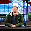 VEKTERNES VOKTER: Terje Mikkelsen takler fint kritikk i embeds medfør. Dette bildet er tatt i Operapassasjen i Oslo sentrum, rett ved Youngstorget der vekterne samlet seg under streiken.