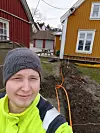 Are Bergli Heier (29) er telekommunikasjonsmontør ved OneCo Networks.