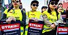 Nå skal enda flere arbeidsfolk i servering og overnatting ut i streik. Bildet er fra en streikemarkering i Oslo 23. april.