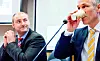 GRUNNMUR: Uten bolig på plass er det ikke lett for foreldre å skaffe arbeid eller ta vare på familiene sine. Barn skal ikke vokse opp i prekære boforhold, understreker sosialminister Robert Eriksson (t.v.) og kommunal- og moderniseringsminister Jan Tore Sanner.