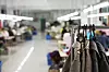 UTKONKURRERER: Bulgarske arbeidere er i ferd med å overta tekstilmarkedet fra Kina. Illustrasjonfoto fra en tekstilbedrift i Guangdong-provinsen. ?Foto: Colourbox com.